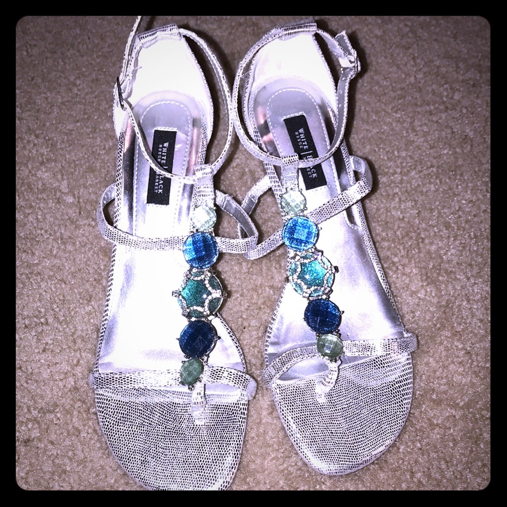 Jeweled WHBM wedges